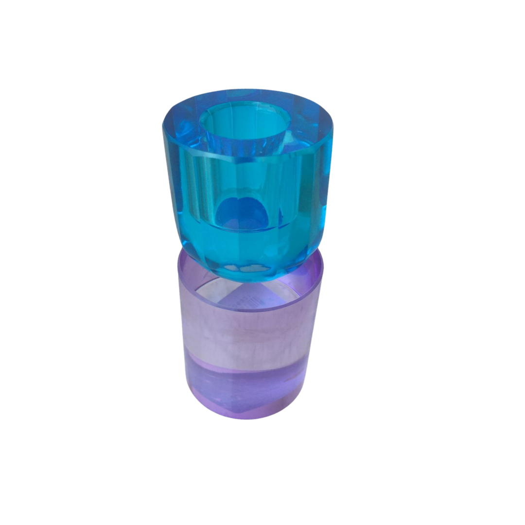 PORTAVELA MORADO AZUL